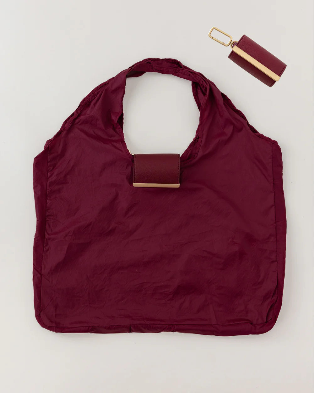 Mokanda - Keychain Tote - Burgundy