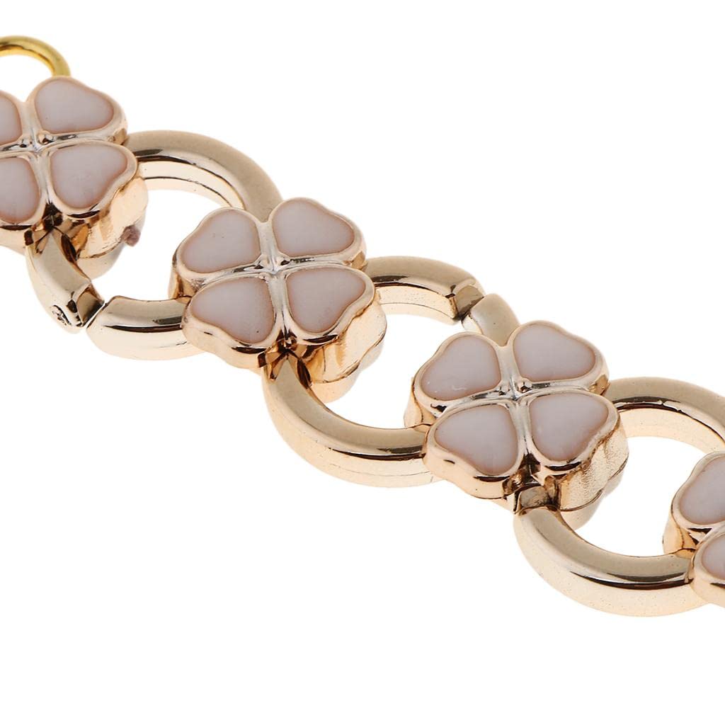 Chain Gold Leaf Cardigan Cinch Clips