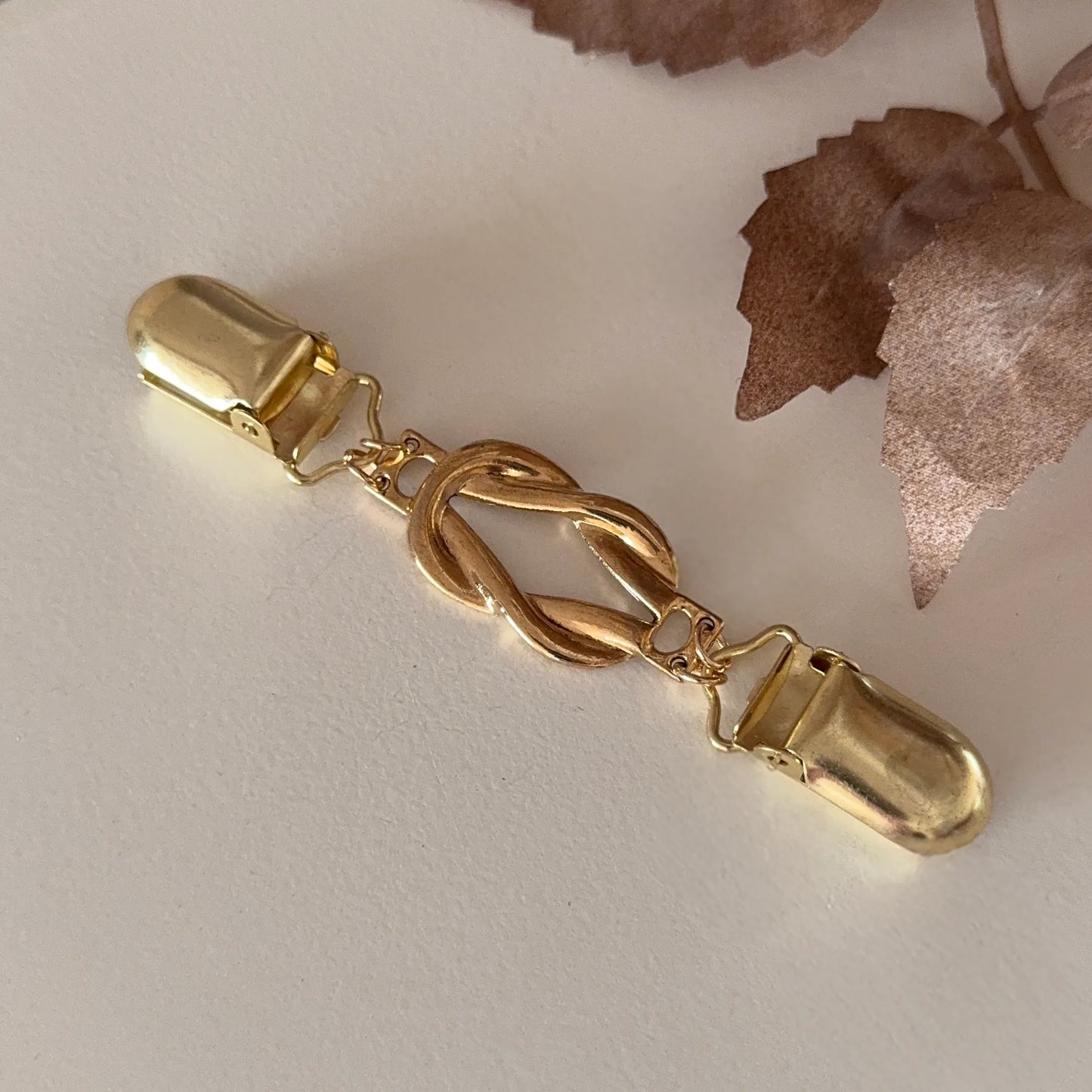Infinity | Royal | Cardigan Sweater Cinch Clips (Golden Set of 3)