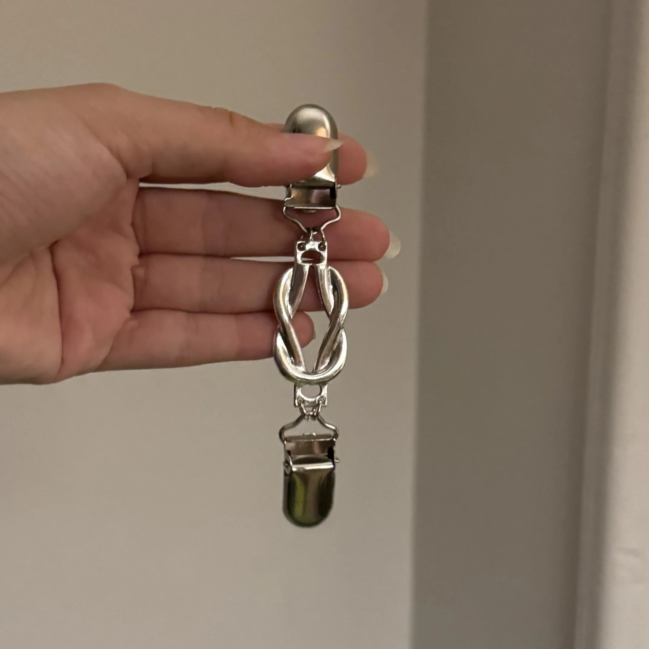 Infinity Cinch Clips Silver