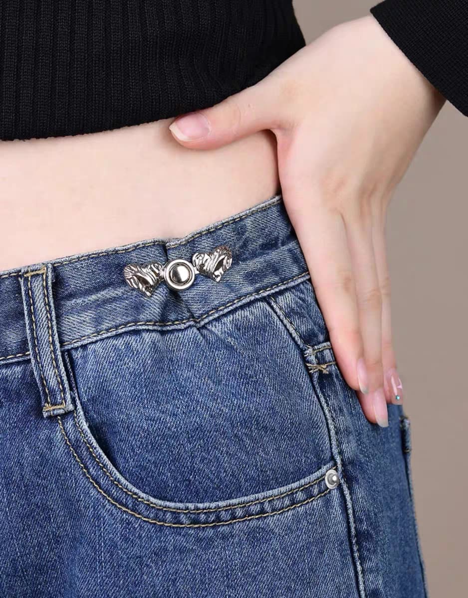 Silver Heart Waist Knots