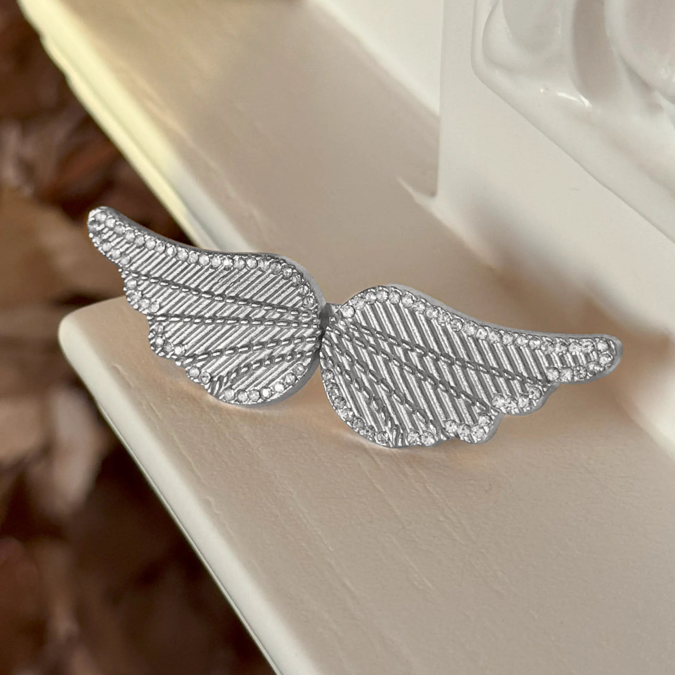 Wing (Silver + Gold) | Silver Butterfly Waist Knot Pins (Set of 3)