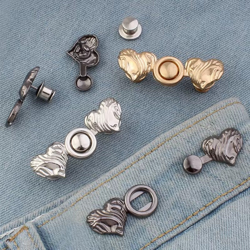 Silver Heart Waist Knots