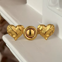 Gold Heart Waist Knots