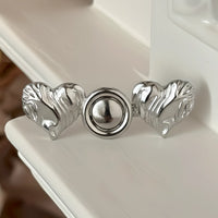 Silver Heart Waist Knots