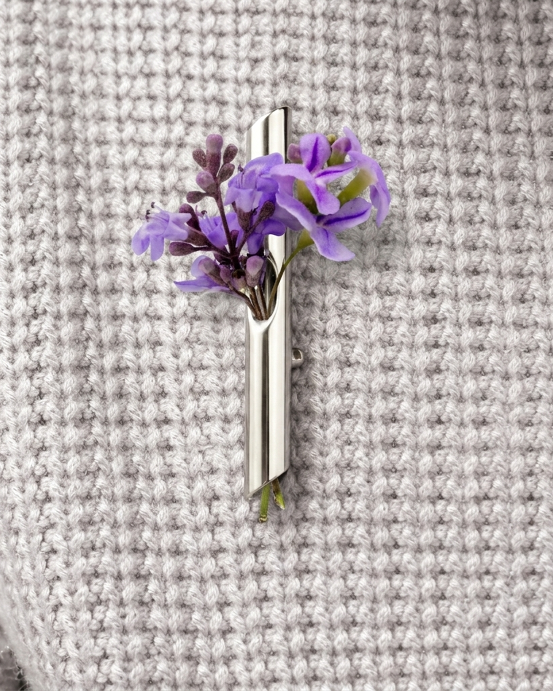 Mokanda Trio Mini-Vase Brooch Set