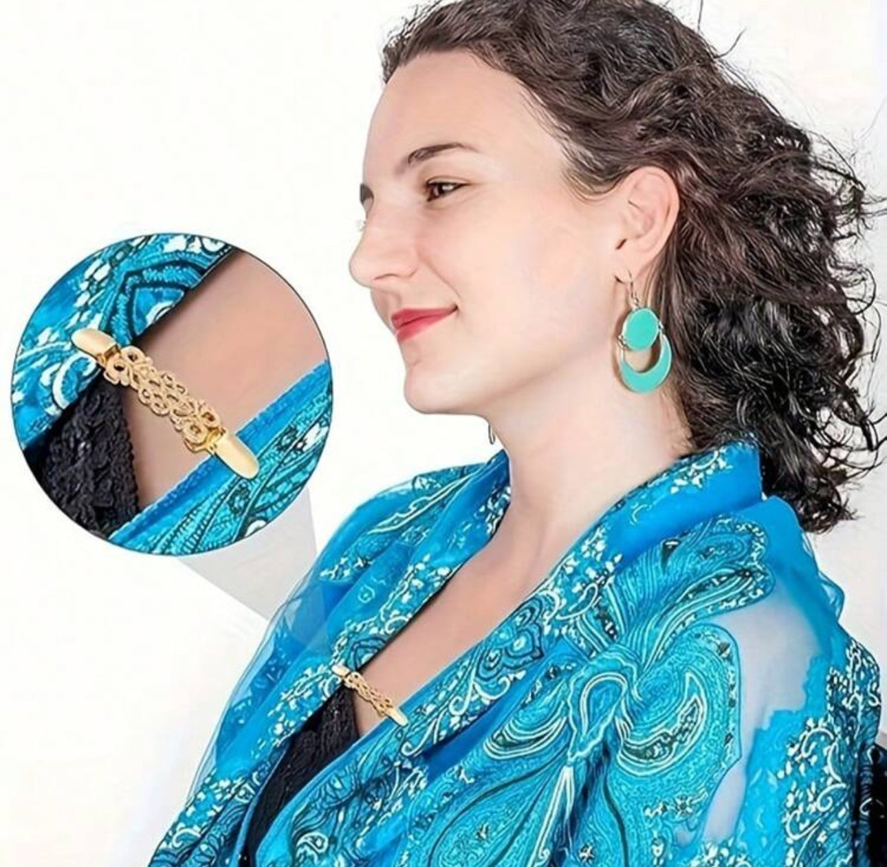 II-Cardigan Sweeter Cinch Clips Gold
