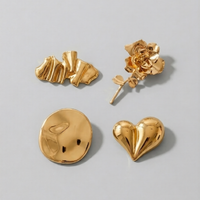 The Golden Era Brooch Set