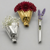 Mokanda Trio Mini-Vase Brooch Set