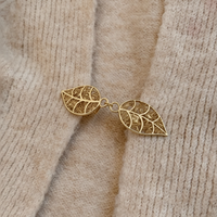 Filigree Leaf Brooch (Set of 3)