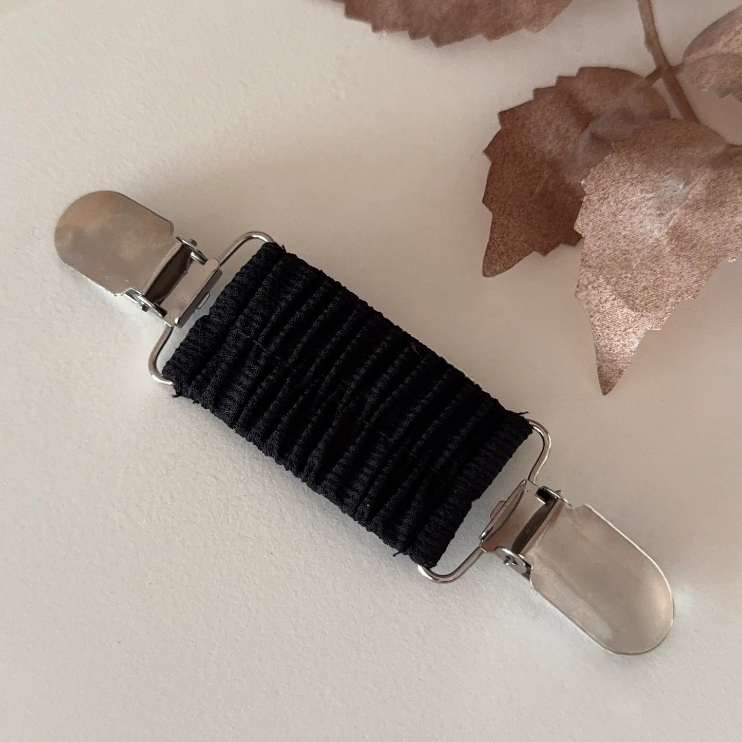 Black Cinch Clips (Set of 3)