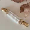 Pearl Chain Cinch Clips (Gold)