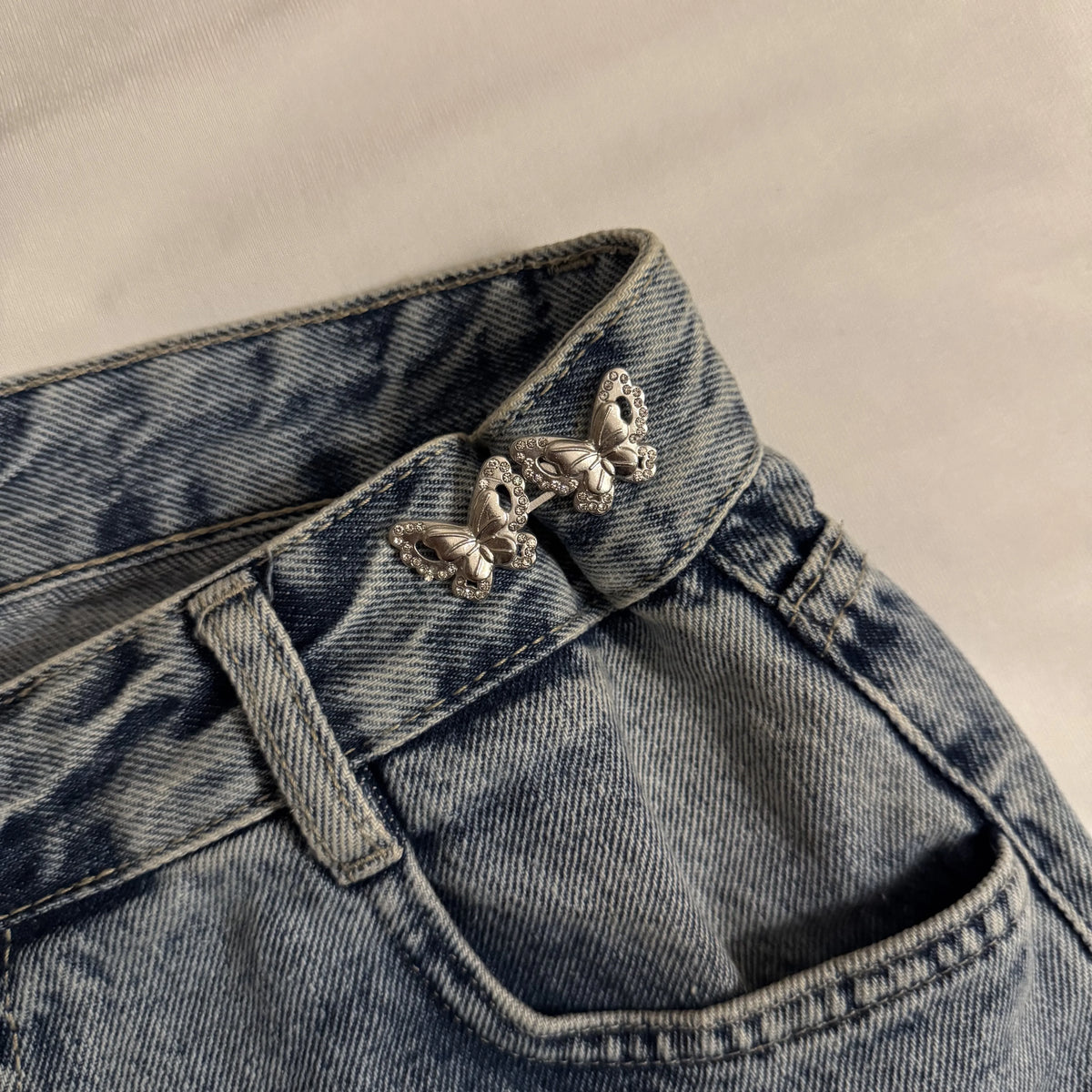 ButterFly Waist Knots Silver