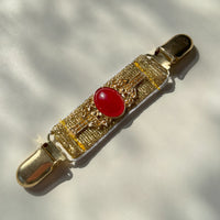 Vintage Cinch Clips - Cabochon Cut