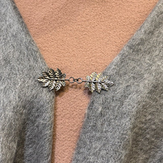 Twin Oak Leaf Brooch (Set of 3)