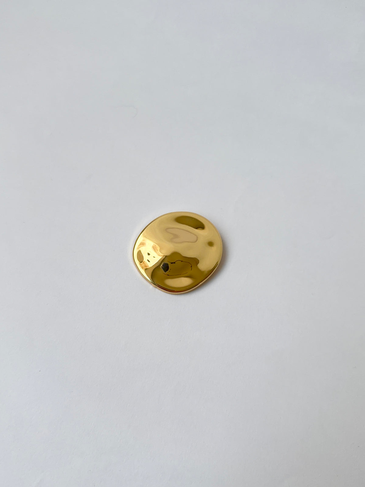 The Mokanda Golden Abstract Brooch