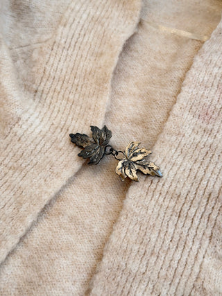 Maple Shawl Brooch (Set of 3)