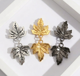 Maple Shawl Brooch (Set of 3)