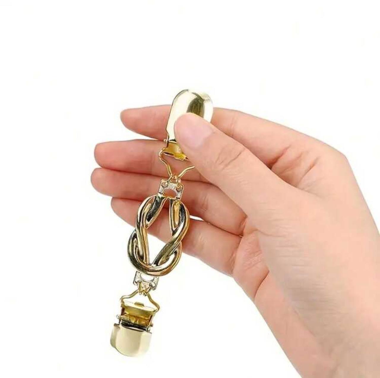 Infinity Cinch Clips Gold