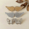 Wing (Silver + Gold) | Silver Butterfly Waist Knot Pins (Set of 3)
