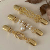 Infinity | Royal | Cardigan Sweater Cinch Clips (Golden Set of 3)