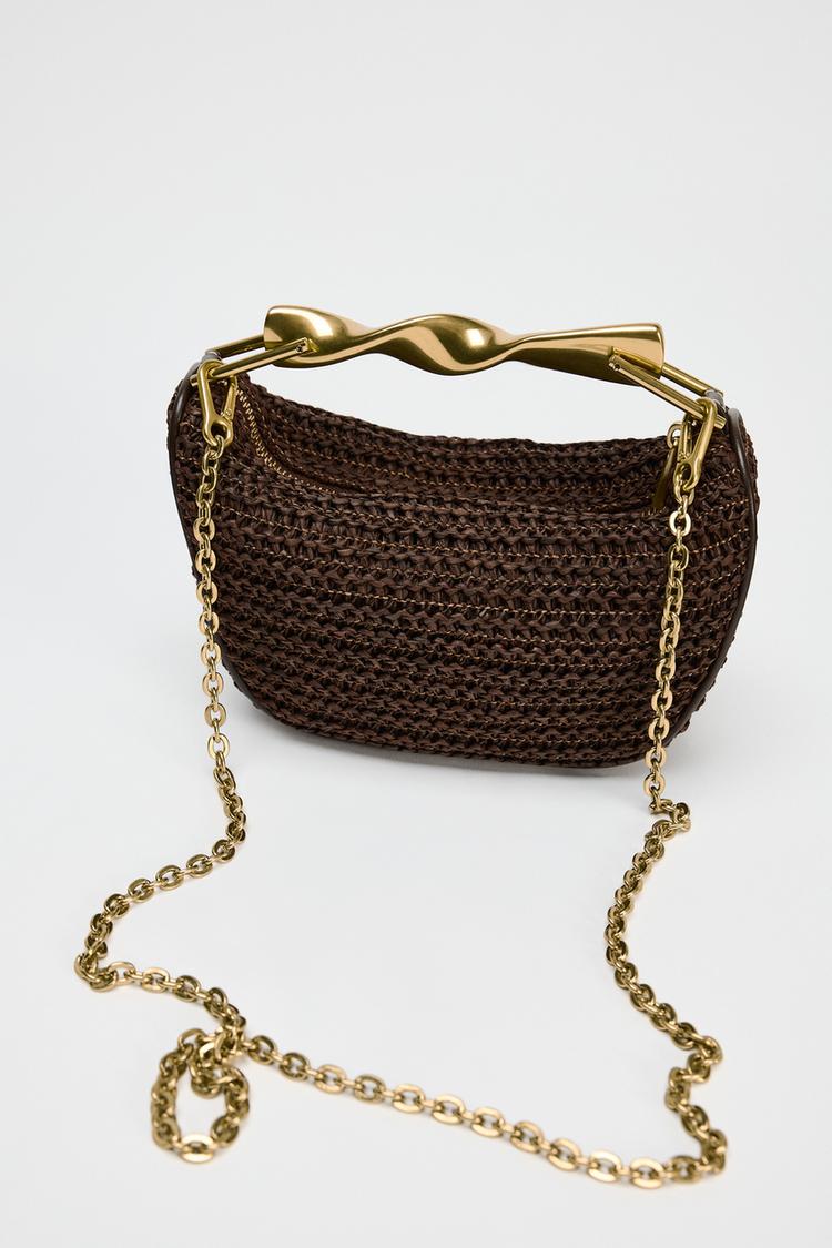 Mini Bag With Metal Handle