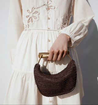 Mini Bag With Metal Handle